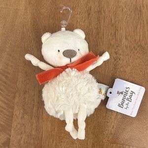 NWT Bunnies by the Bay Beau the Polar Bear Roly Poly Plush 6.5”